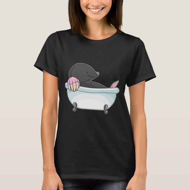 Mole Bathtub T-Shirt (Vorderseite)