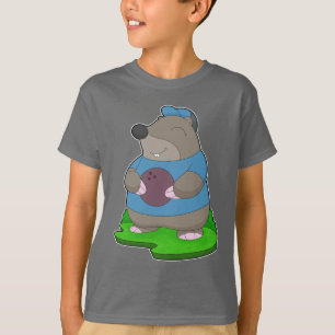Mole Bowling Bowlingkugel T-Shirt