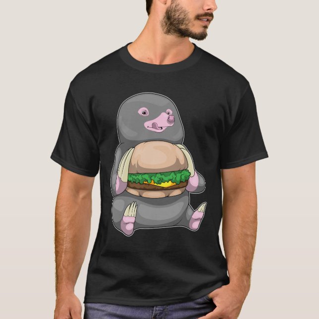 Mole Burger T-Shirt (Vorderseite)