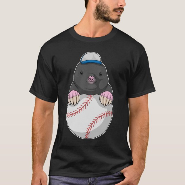 Mole Cap Baseball T-Shirt (Vorderseite)
