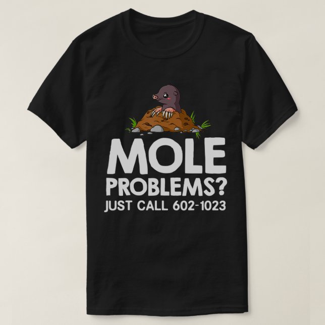Mole Day Chemistry Gift Hunter Chemist T-Shirt (Design vorne)