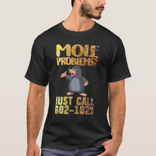 Mole Day Mighty Mole Hunter Niedliche Berufliche J T-Shirt