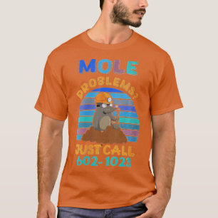 Mole Day-Mole-Probleme bei Frauen rufen Sie einfac T-Shirt