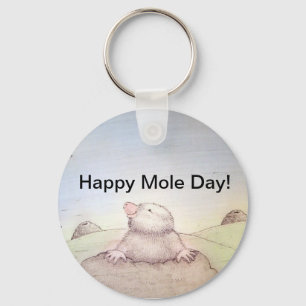 Mole Day Schlüsselanhänger