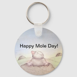 Mole Day Schlüsselanhänger