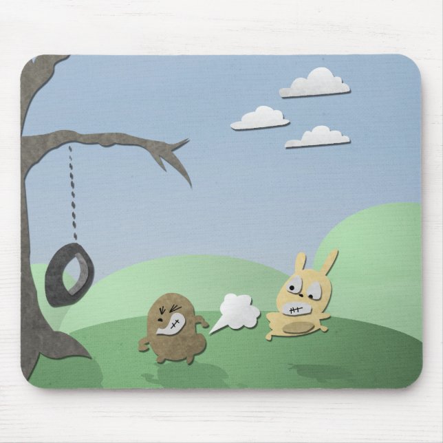 Mole-Furz Mousepad (Vorne)