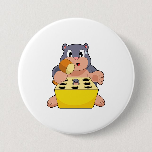 Mole Game Button (Vorderseite)