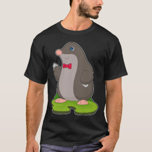 Mole Gentleman Bow Krawatte T-Shirt