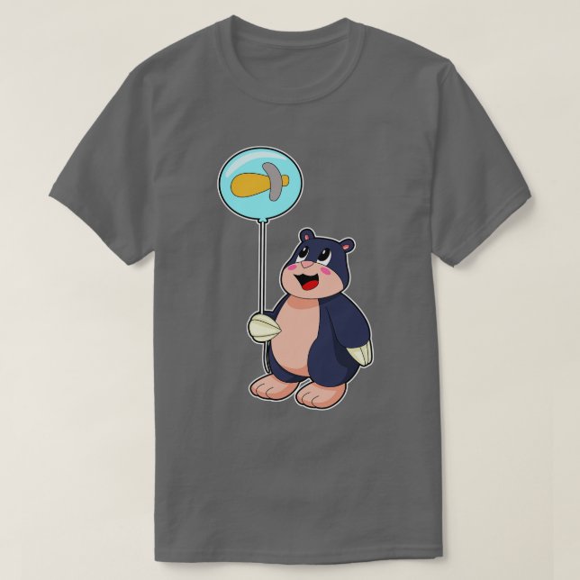 Mole Hammer Balloon T-Shirt (Design vorne)