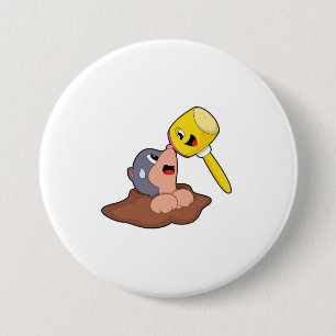 Mole Hammer Button