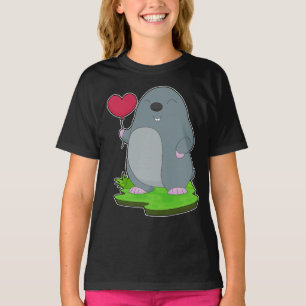Mole Heart Balloon T-Shirt