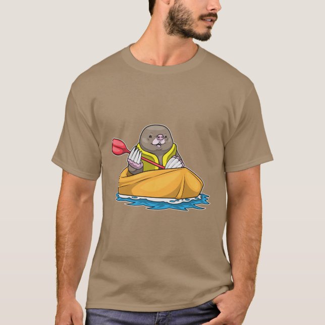 Mole Kayak Paddle T-Shirt (Vorderseite)