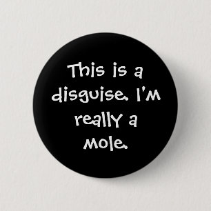 Mole-Kostüm Button