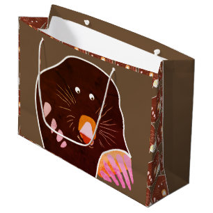 Mole-kundenspezifische Geschenk-Tasche Große Geschenktüte