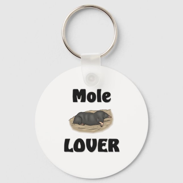Mole Lover Schlüsselanhänger (Vorderseite)