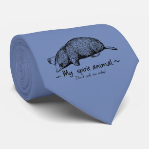 Mole mein Geisttier Krawatte