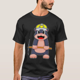 Mole Miner Pickaxe Mining T-Shirt