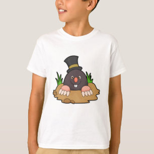Mole mit Molehill & Hat T-Shirt