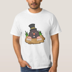 Mole mit Molehill & Hat T-Shirt