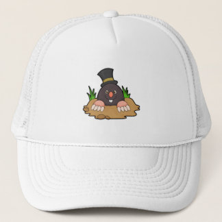Mole mit Molehill & Hat Truckerkappe