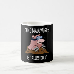 Mole Molehill Moles Kaffeetasse