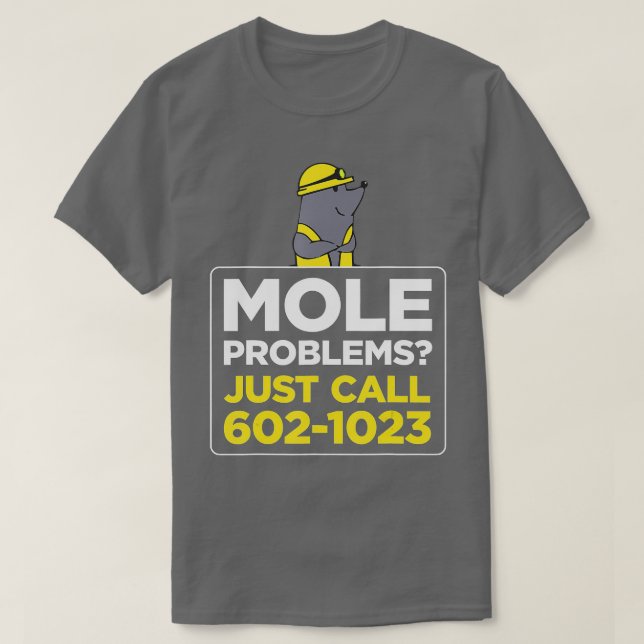 Mole Problems Just Call Avogadros Number  T-Shirt (Design vorne)