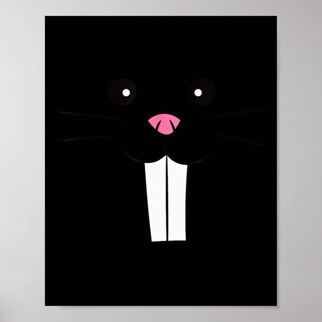 Mole Rat Costume Mole Disguise Funny Mole  Poster (Vorne)