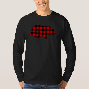 Mole Red Buffalo Kariert Insectivoren Matching Fam T-Shirt