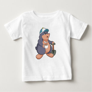 Mole Shovel Baby T-shirt