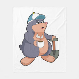Mole Shovel Fleecedecke