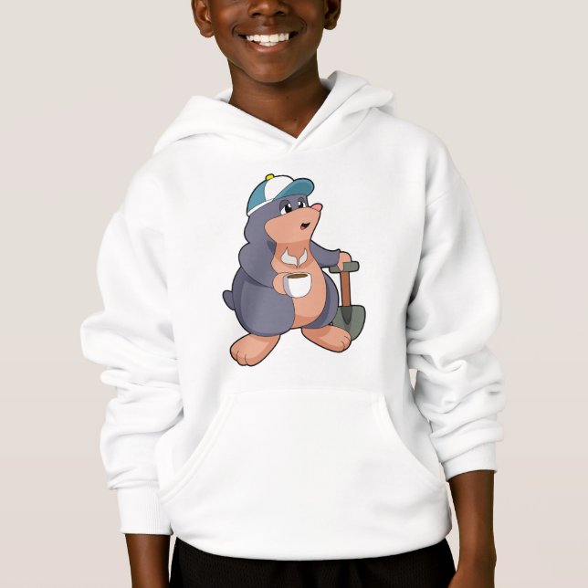 Mole Shovel Hoodie (Vorderseite)
