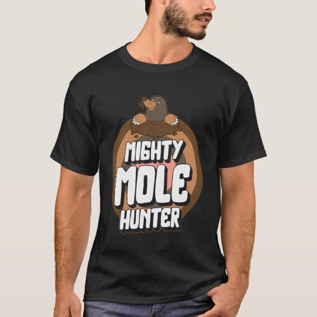 Mole-Tag-Laborchemielehrer Mighty Mole  T-Shirt (Vorderseite)