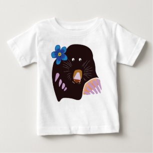 Mole Zeichne Baby Bodysuit Baby T-shirt