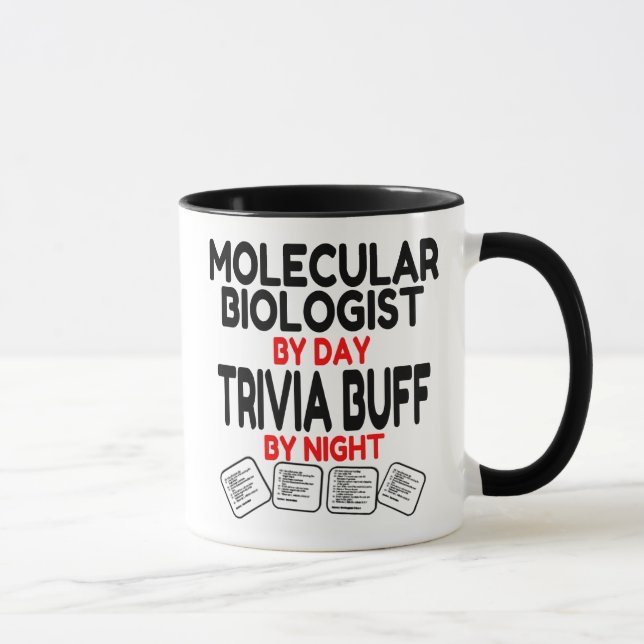 Molekularbiologe Lieben Trivia Tasse (Rechts)