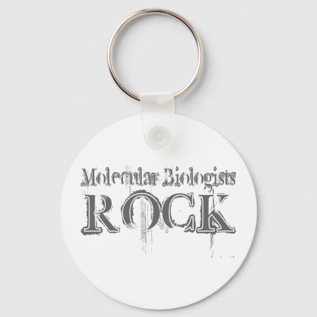 Molekularbiologen Rock Schlüsselanhänger (Vorderseite)