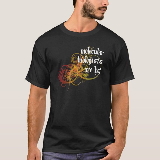 Molekularbiologen sind heiß T-Shirt (Vorderseite)