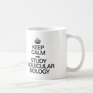 MOLEKULARBIOLOGIE behalten UND STUDIERT Kaffeetasse