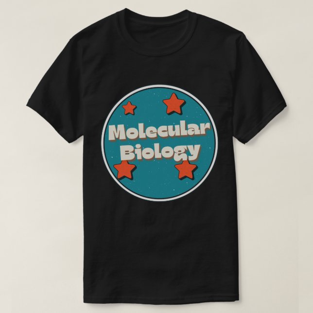 Molekularbiologie T-Shirt (Design vorne)