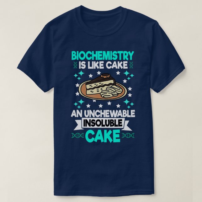 Molekulare Biochemie und Zellbiologie Labrador Bio T-Shirt (Design vorne)