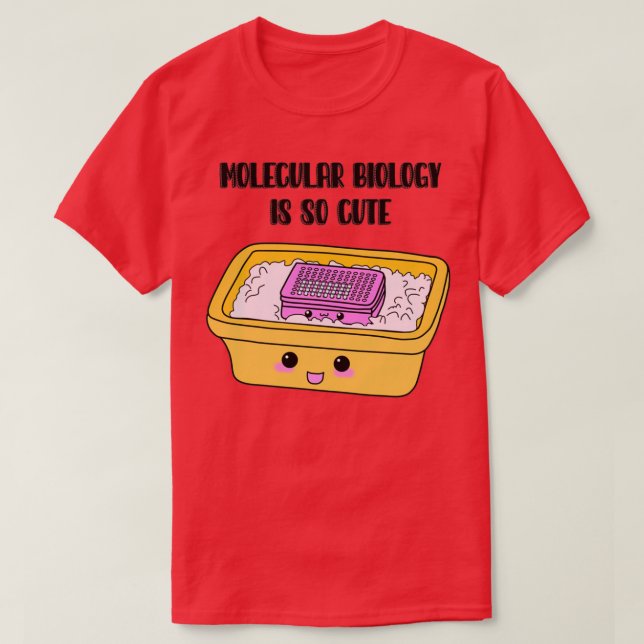 Molekulare Biologie PCR-Röhren 1 T-Shirt (Design vorne)