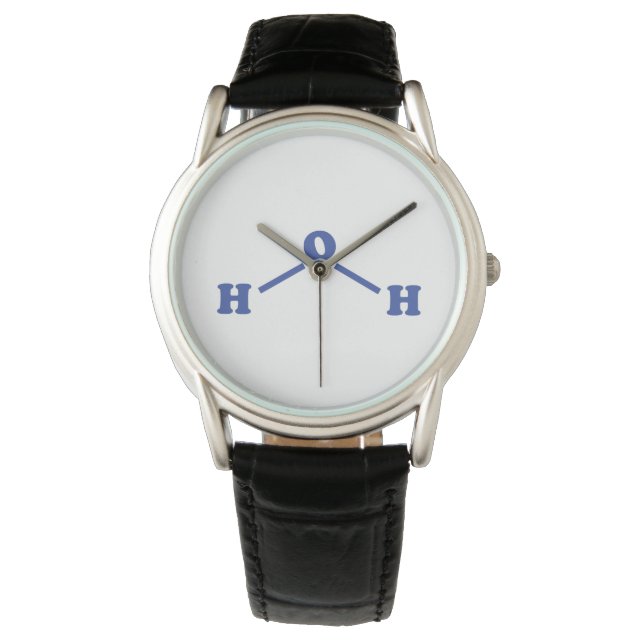 Molekulare chemische Formel Armbanduhr (Vorderseite)