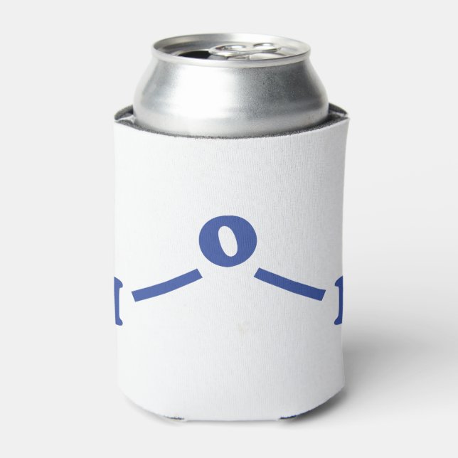 Molekulare chemische Formel Dosenkühler (Kanne Vorderseite)