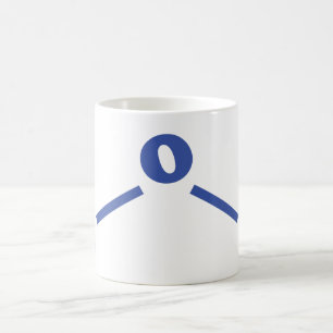 Molekulare chemische Formel Kaffeetasse