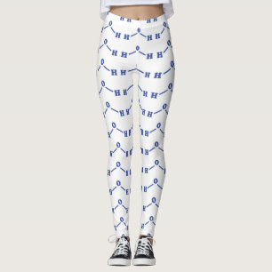 Molekulare chemische Formel Leggings