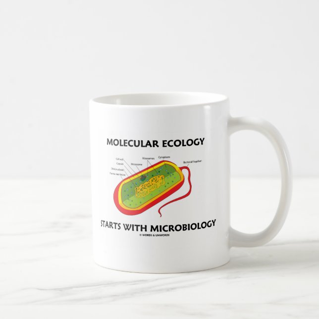 Molekulare Ökologie beginnt mit Mikrobiologie Tasse (Rechts)
