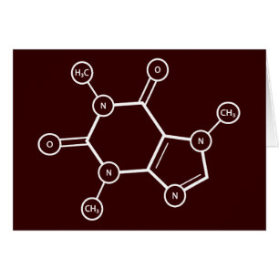 Molekulare Struktur C8H10N4O2