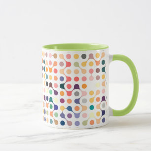 Molekulare Struktur-Muster Tasse