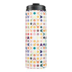 Molekulare Struktur-Muster Thermosbecher