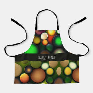 Molekülkreise Regenbogenmuster Schürze