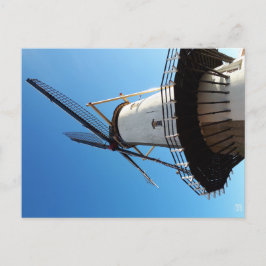 Molen in Nederland in Willemstad. Postkarte